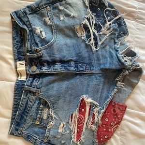 Garage high rise shorts